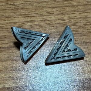 Vintage Navajo Sterling Silver Collar Tips – R.Y. Begay